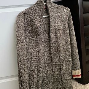 Roots long cardigan